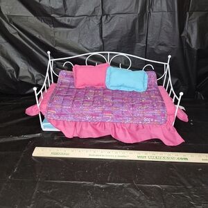 American Girl Journey Girls White Metal Daybed with Trundle